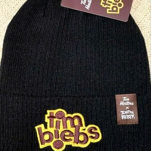 Limited edition Justin Bieber's Tim Hortons touque timbiebs